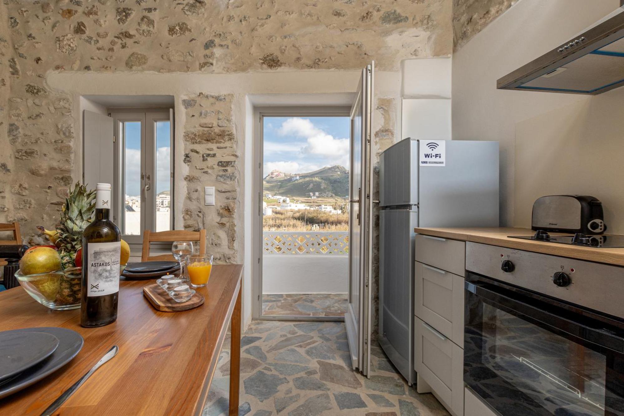 Apartmán The White Stone House Naxos City Exteriér fotografie